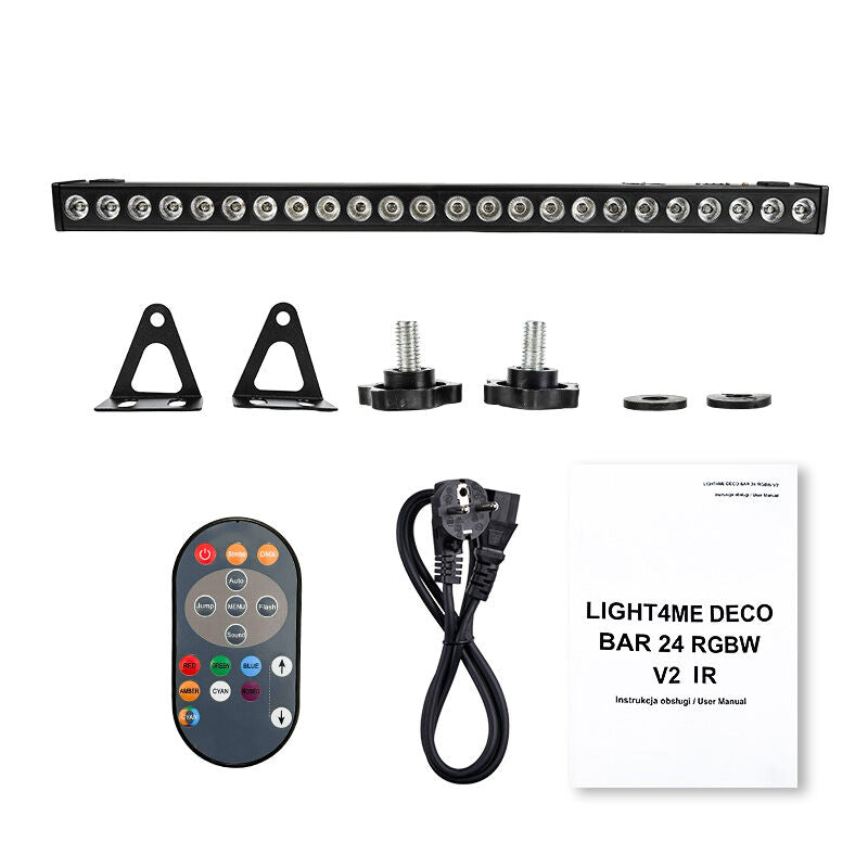 Light4Me Deco-palkki 24 RGBW V2 IR