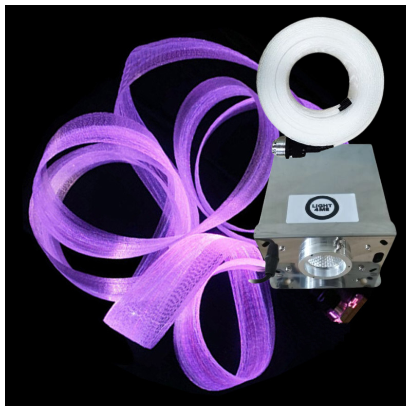 Light4Me FIBRE 10 RGB 10 metrin kuituoptinen valoverho