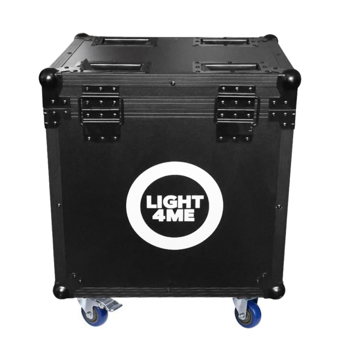 Light4Me flightcase 2 kpl. Focus 200W Beamille