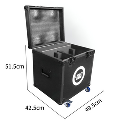 Light4Me flightcase 2 kpl. Focus 200W Beamille