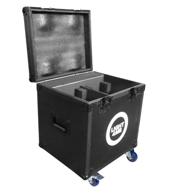 Light4Me flightcase 2 kpl. Focus 200W Beamille