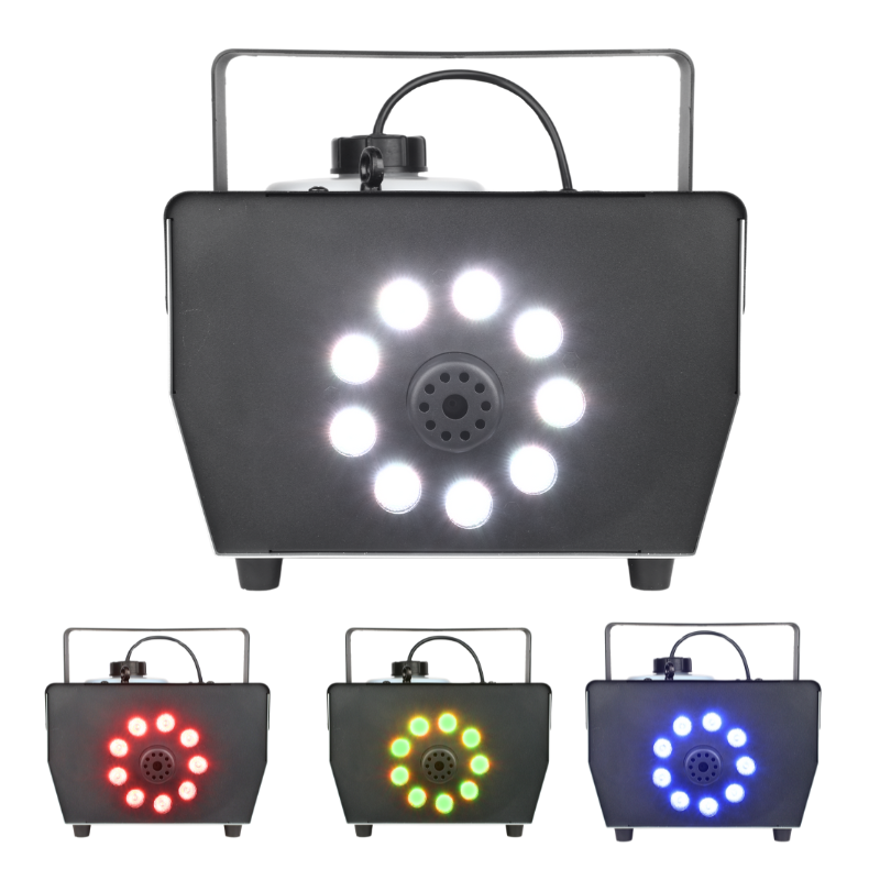 Light4Me FOG 1500 LED Fog Machine med DMX