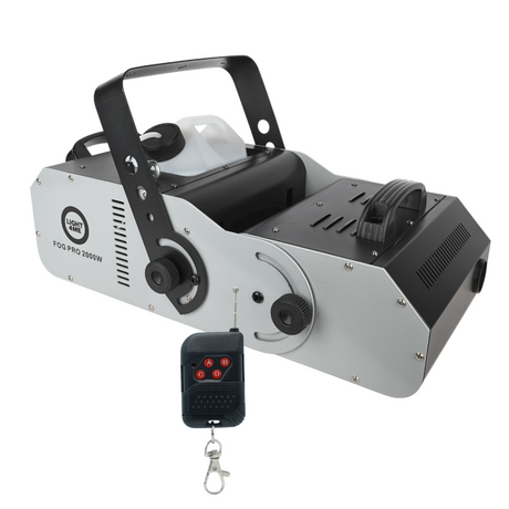 Light4Me Fog Pro 2000W Røgmaskine med DMX & Timer