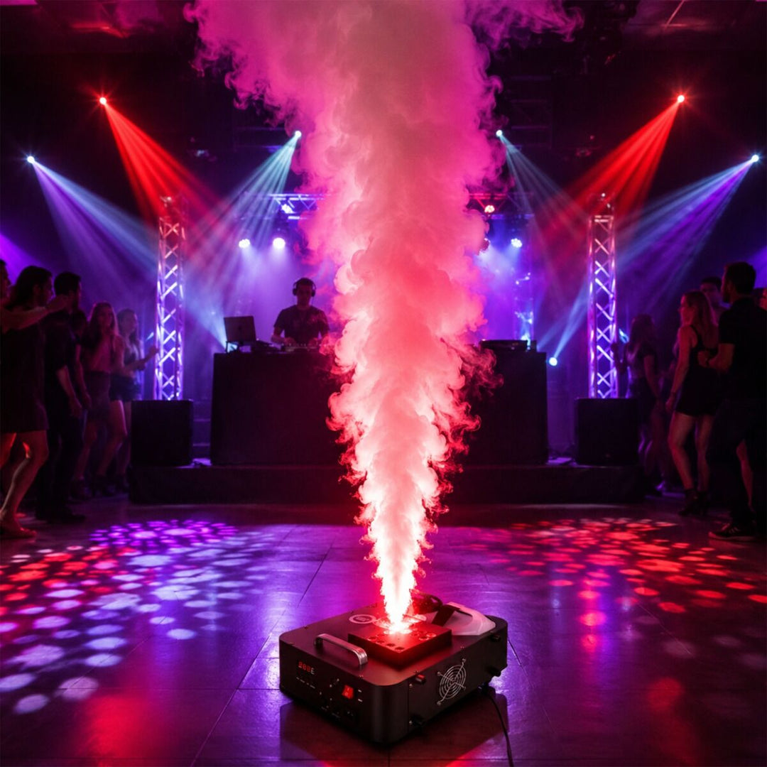 Light4Me JET-1500LED pystysuora Fog Machine LED