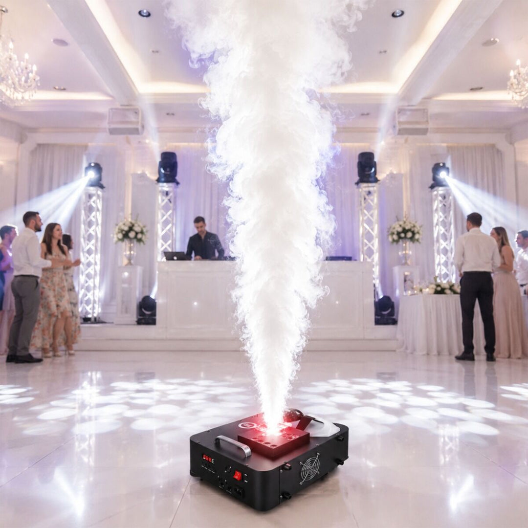 Light4Me JET-1500LED pystysuora Fog Machine LED