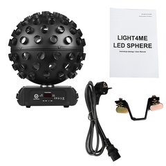 Light4Me LED-pallo 5x18W RGBWA-UV