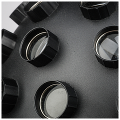 Light4Me LED-pallo 5x18W RGBWA-UV