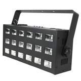 LIGHT4ME LED UV 18x3W kohdevalo + strobe DMX