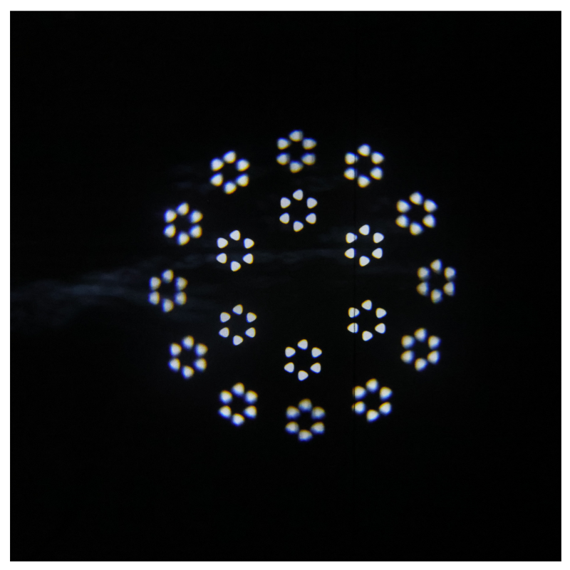 LIGHT4ME RED LINE BEAM 120W LED moving head -akseli