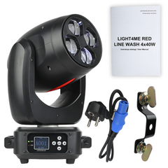 Light4Me Punainen linja Wash 4x40W
