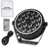 LIGHT4ME RING PAR 18 RGBW lava-spotlight-effekti