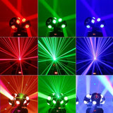 LIGHT4ME SID PRO 5-i-1 bevægelig multieffektlampe -> LIGHT4ME SID PRO 5-i-1 liikkuva moniefektilamppu