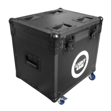 Light4Me flightcase kahdelle kpl Sky Spot 150W