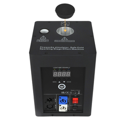 Light4Me SPARKLY Cold Spark Machine 600W DMX langattomalla kaukosäätimellä