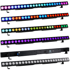 Light4Me Spectra CREE -valopalkki 24x6W RGBWA-UV