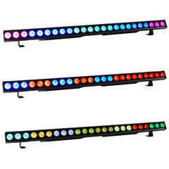 Light4Me Spectra CREE -valopalkki 24x6W RGBWA-UV