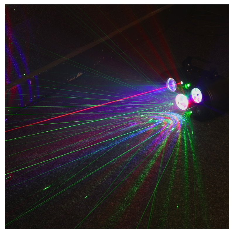 LIGHT4ME ULTRABOX 1 RGBA 6 LED moniefektilamppu