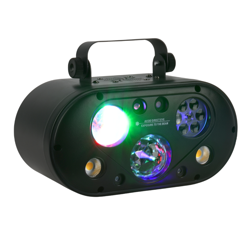 LIGHT4ME ULTRABOX 1 RGBA 6 LED moniefektilamppu
