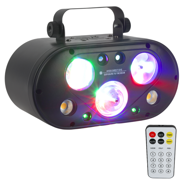 LIGHT4ME ULTRABOX 1 RGBA 6 LED moniefektilamppu