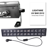 LIGHT4ME UV BAR 2X12 - valotehostenauha sc