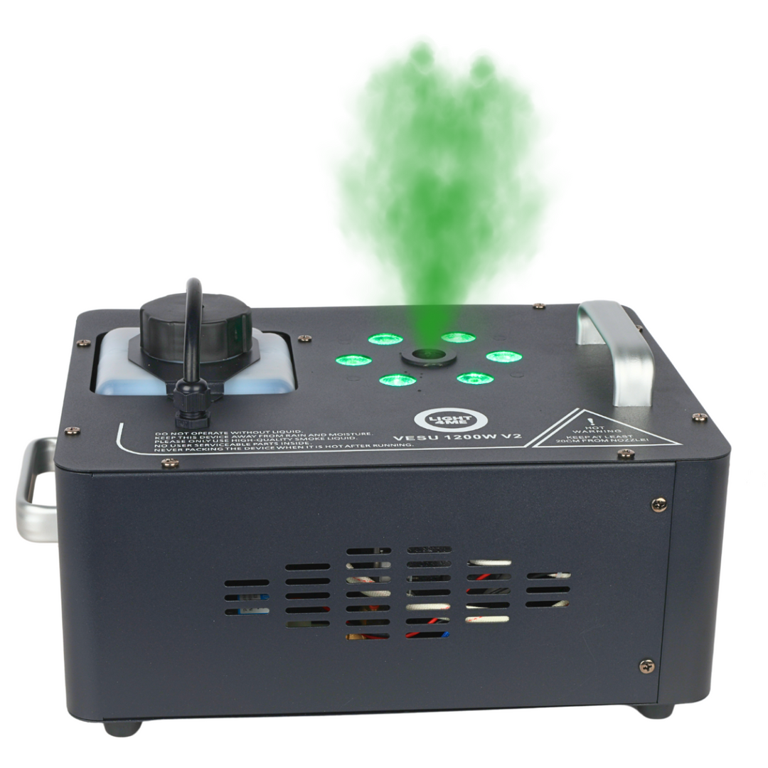 Light4Me VESU 1200W V2 Vertikaalinen Fog Machine med RGB LED
