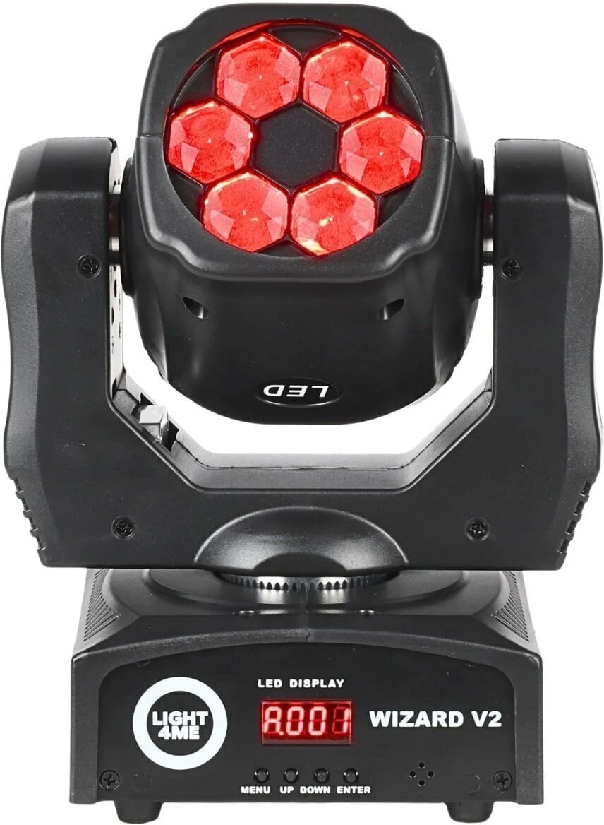 LIGHT4ME WIZARD v2 moving head FX-valaistus