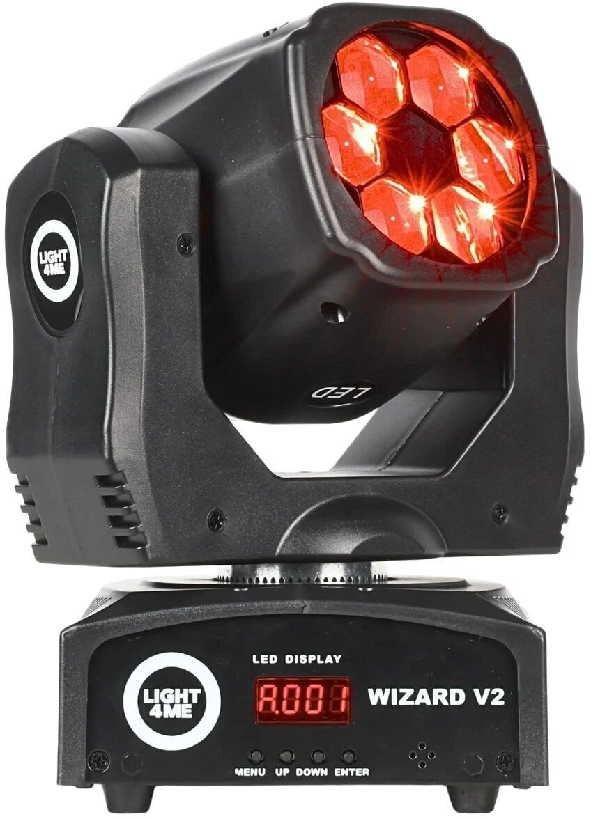 LIGHT4ME WIZARD v2 moving head FX-valaistus