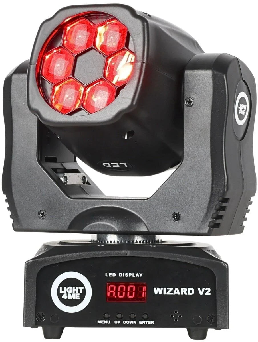 LIGHT4ME WIZARD v2 moving head FX-valaistus