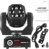 LIGHT4ME WIZARD v2 moving head FX-valaistus