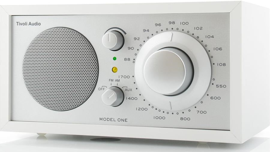Tivoli Audio Model ONE Radio (Valkoinen/Hopea)