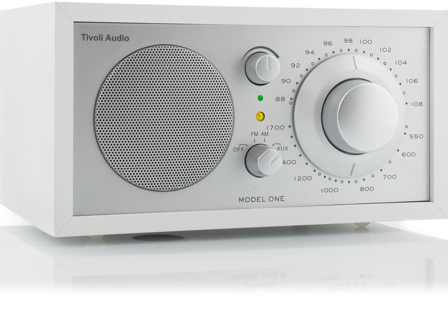 Tivoli Audio Model ONE Radio (Valkoinen/Hopea)