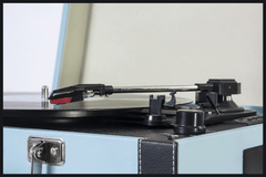 Madison Vintage Levysoitin Bluetoothilla (Vaaleansininen)