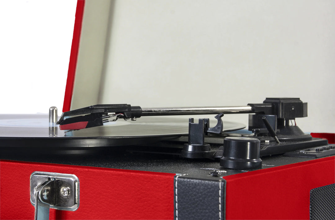 Madison Vintage Levysoitin Bluetoothilla (Punainen)