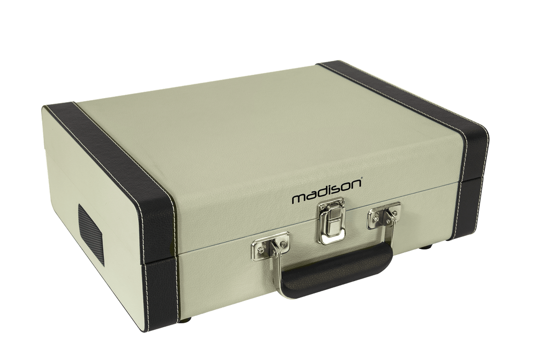Madison Vintage Levysoitin Bluetoothilla (Kermanvärinen)