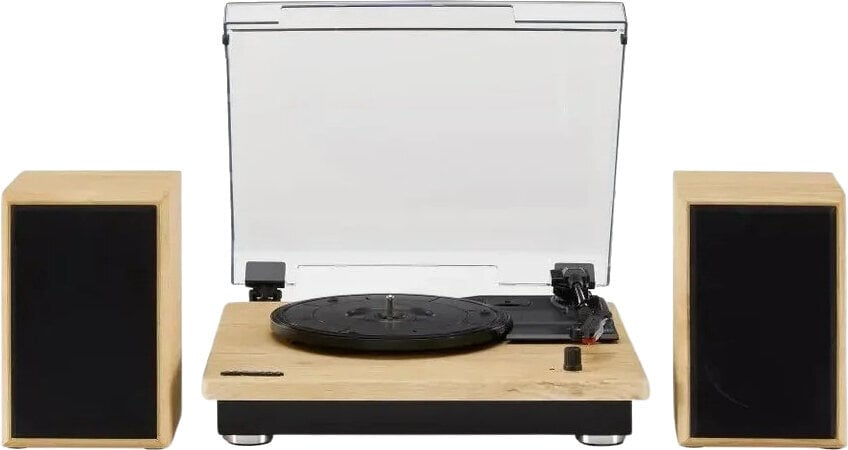 Crosley Brio Levysoitin kaiuttimilla, Natural