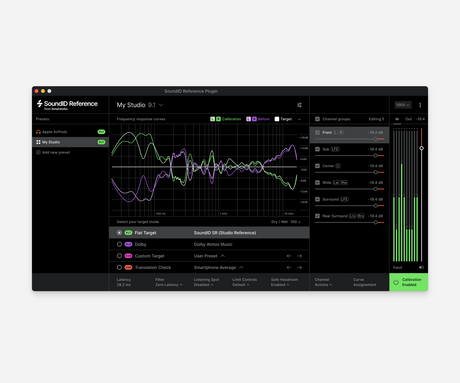 SoundID Reference Virtuaalinen monitorointi