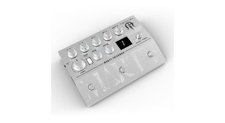 Tech 21 SansAmp MF1 kitarat-etuvahvistin, Marty Friedman