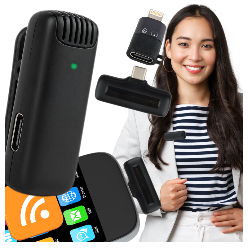 DNA ICM1 smartphone-mikrofoni-sæt