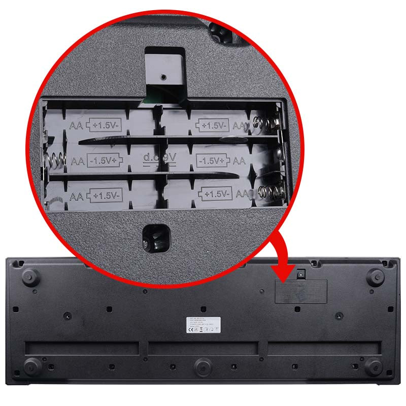 Kosketinsoittimet m. LED (61 Tangenter)