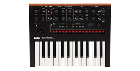 Korg Monologue Synthesizer (Musta)