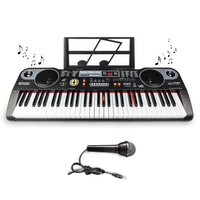 MQ 6115L pedagoginen keyboard valaistuilla koskettimilla