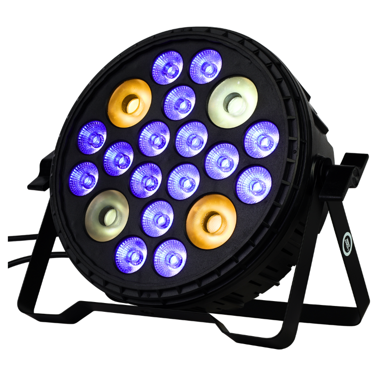 Light4Me Multi Par 416 RGB-UV+WW/CW