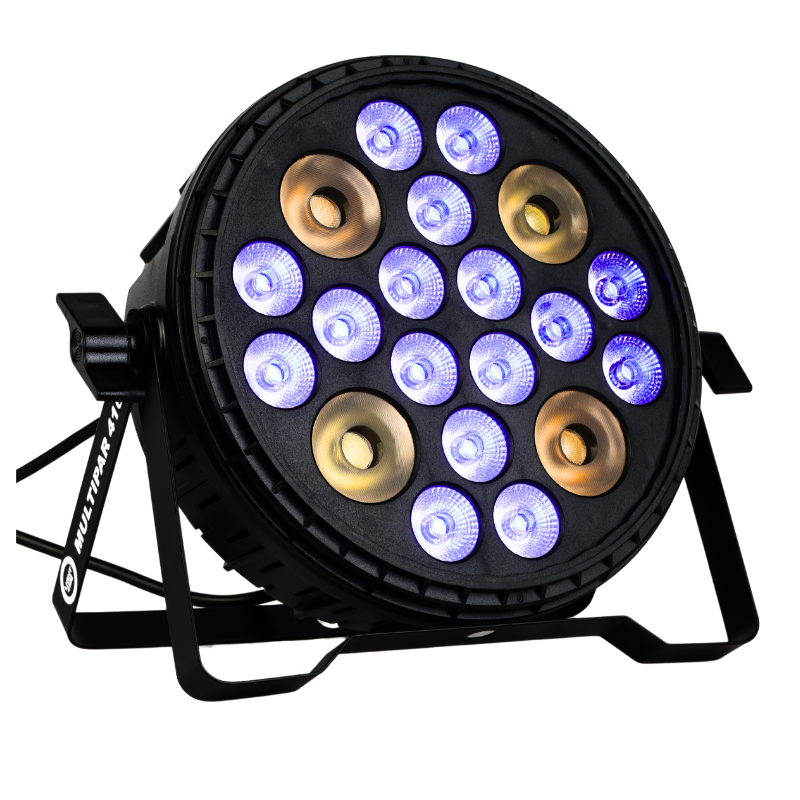 Light4Me Multi Par 416 RGB-UV+WW/CW