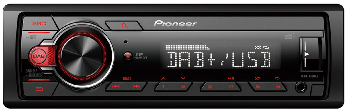 Pioneer MVH-130DAB FM/DAB+ autostereo MVH-130DAB FM/DAB+ Radio