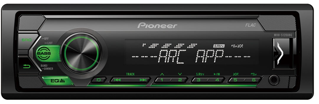 Pioneer MVH-S120UBG 1-DIN Autostereo