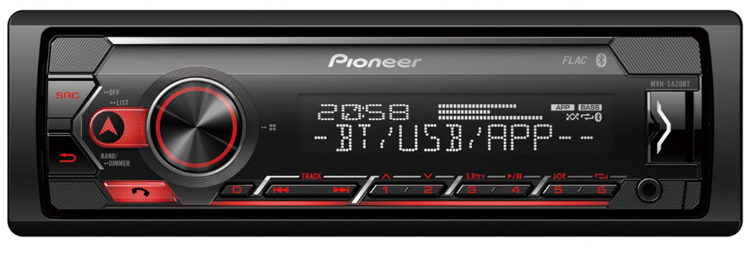 Pioneer MVH-S420BT Autoradio Bluetooth/Langaton Puhelinyhteys