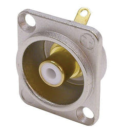 Neutrik NF2D-9 Phono D-tyypin runkoliitin