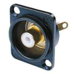 Neutrik NF2D-9 Phono D-tyypin runkoliitin