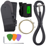 V-Tone EAG SET BK sähkö-akustinen kitara + vahvistin, Sort