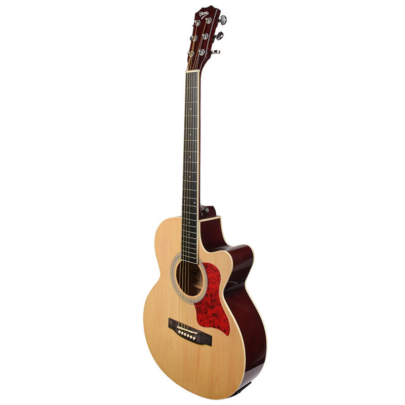V-TONE EAG SET NT sähköinen akustinen kitara + vahvistin, Naturel